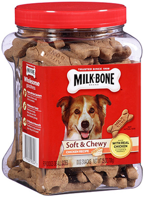 J.M. SMUCKER CO. 00079100720934 CHICKEN RECIPE CHEWY DOG TREAT, 25-OZ. J.M. SMUCKER CO. 00079100720934 CHICKEN RECIPE CHEWY DOG TREAT, 25-OZ.