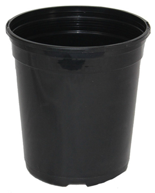 HC COMPANIES INC NRT0T1G3G18 NURSERY PLANTER, BLACK PLASTIC, #1, 2.88
