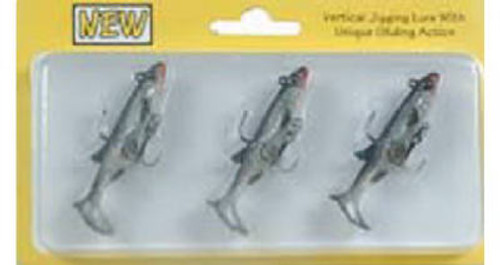 BIG ROCK SPORTS LLC 0140-4624 MINNOW LURE WITH TREBLE HOOK, 3-PK.