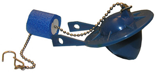 LARSEN SUPPLY CO., INC. 04-1543 TOILET FLAPPER WITH WEEP HOLE, VINYL