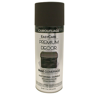 TRUE VALUE MFG COMPANY PDS183-AER PREMIUM DECOR SPRAY PAINT, CAMOUFLAGE FL