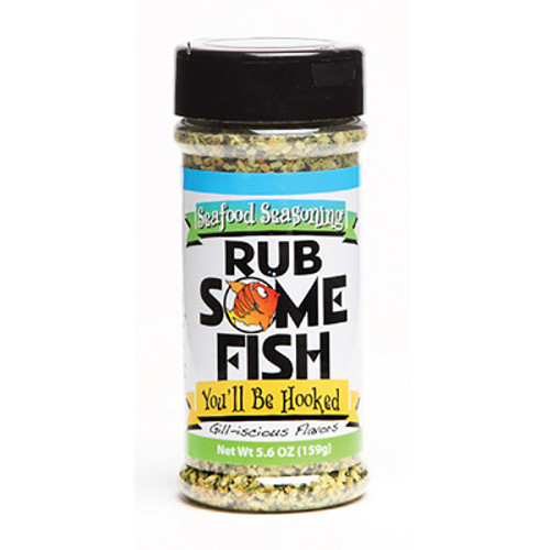 OLD WORLD SPICES & SEASONINGS OW85215 BBQ FISH RUB, 5.6-OZ.