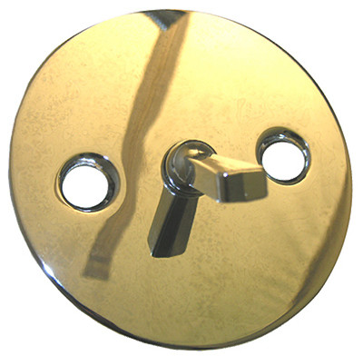 LARSEN SUPPLY CO., INC. 03-1409 OVERSIZED BATHTUB TRIP LEVER PLATE, CHRO