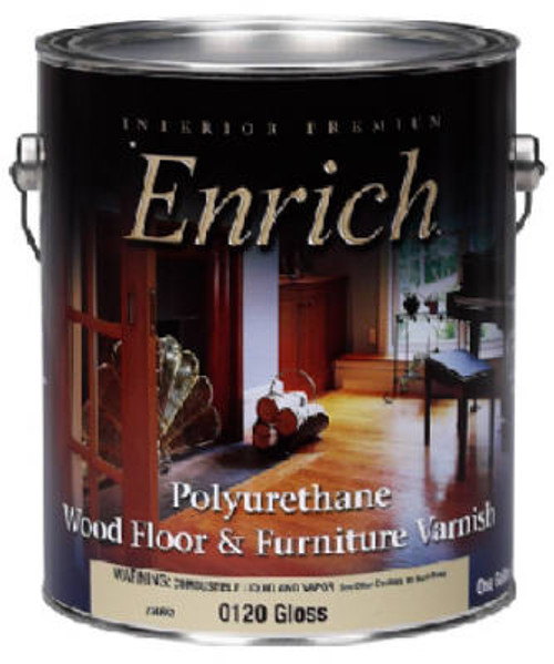 TRUE VALUE MFG COMPANY 0390-GL SATIN POLYURETHANE VARNISH, 1-GALLON