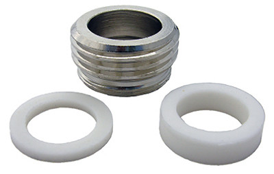 LARSEN SUPPLY CO., INC. 09-1453NL MALE GARDEN HOSE AERATOR ADAPTER, 55/64 