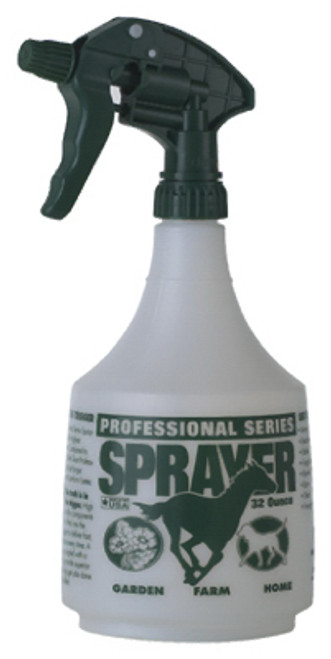 AMERICAN DISTRIBUTION & MFG CO PS32GREEN SPRAY BOTTLE, PROFESSIONAL, GREEN, 32-OZ
