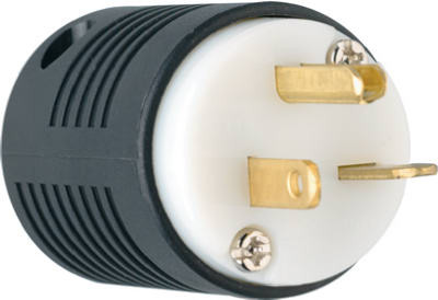 PASS & SEYMOUR PS5466XCCV4 STRAIGHT BLADE PLUG, 2-POLE, 3-WIRE GROU
