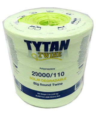 TYTAN INTERNATIONAL PBT20110TSDNBP BALER TWINE, GREEN POLY, 20,000-FT. SPOO