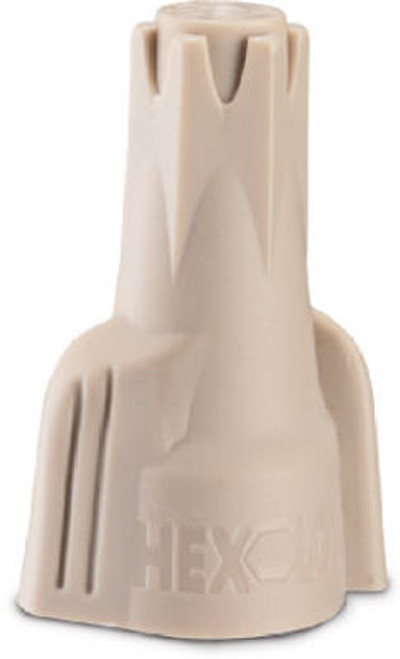 ECM INDUSTRIES LLC 16-1H1 HEX-LOK WIRE CONNECTOR, H1, SQUARE SPRIN