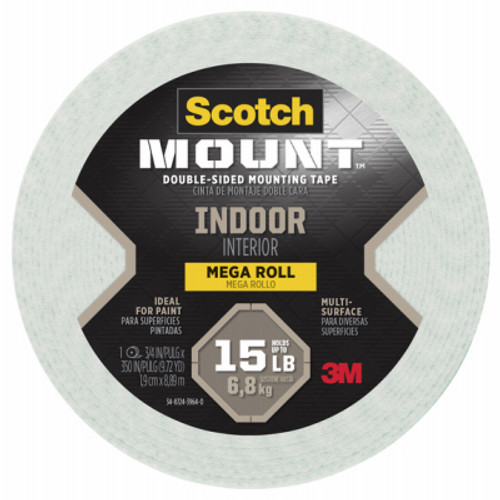 3M 110H-LONG-DC FOAM MOUNTING TAPE, 3/4 X 350-IN. 3M 110H-LONG-DC FOAM MOUNTING TAPE, 3/4 X 350-IN.