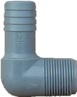 LASCO 1413005RMC PIPE FITTING INSERT ELBOW, MALE, 1/2-IN.