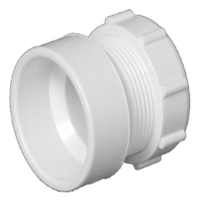 CHARLOTTE PIPE & FOUNDR PVC 00104R 0600HA SCHEDULE 40 DWV FEMALE TRAP ADAPTER, HUB