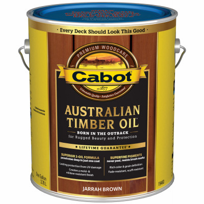 CABOT 19460-07 AUSTRALIAN TIMBER OIL WOOD FINISH, JARRA