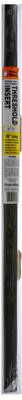 THERMWELL PRODUCTS RV45/BH THRESHOLD INSERT, BROWN VINYL, 1.5 X 36-