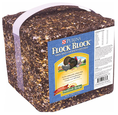 LAND O LAKES 3003351-603 FLOCK BLOCK POULTRY SUPPLEMENT, WHOLE GR