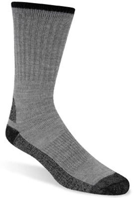 WIGWAM MILLS INC S1350-072-LG WORK SOCKS, GRAY, MEN'S LARGE, 2-PK. WIGWAM MILLS INC S1350-072-LG WORK SOCKS, GRAY, MEN'S LARGE, 2-PK.