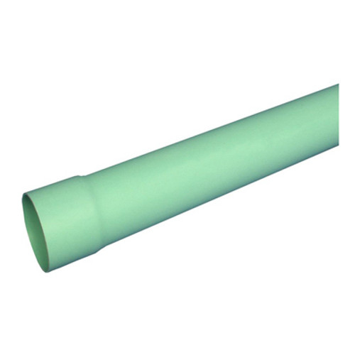 CHARLOTTE PIPE & FOUNDR S/M060040600 PVC SEWER & DRAIN PIPE, SOLID WALL, 4-IN