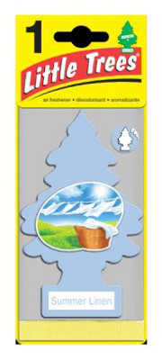 CAR FRESHNER CORP U1P-10574 LITTLE TREE AIR FRESHENER, SUMMER LINEN