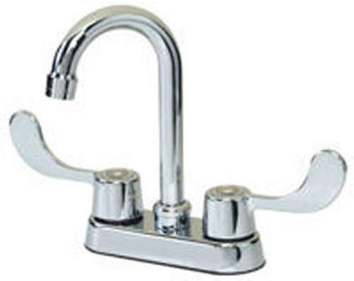 HOMEWERKS WORLDWIDE LLC 3310-140-CH-BC-Z BAR FAUCET, WASHERLESS, CHROME