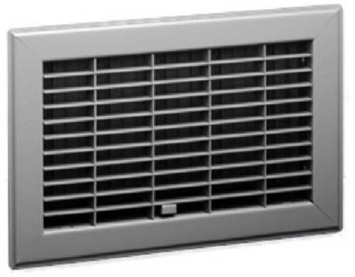 AMERICAN METAL 400B10X12 GRAVITY FLOOR REGISTER, STEEL, BROWN, 10