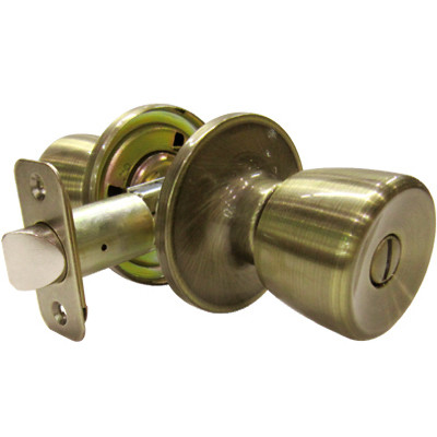 TAIWAN FU HSING INDUSTRIAL CO TS810B MEDIUM TULIP-STYLE KNOB PRIVACY LOCKSET,