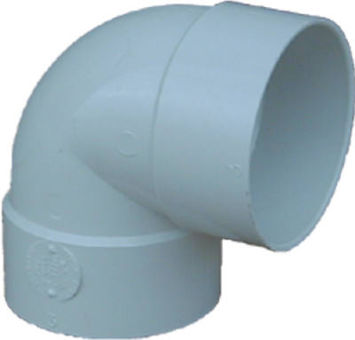 TIGRE USA INC 36-683 PVC PIPE SEWER AND DRAIN 90-DEGREE ELBOW