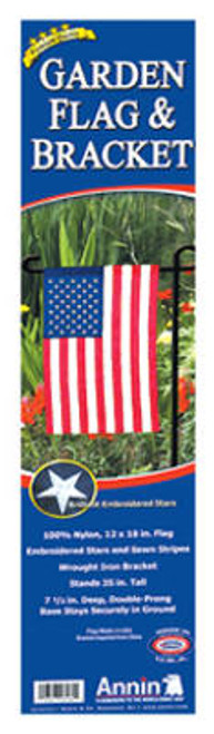 ANNIN FLAGMAKERS 251 12 X 18-INCH U.S. GARDEN U.S. FLAG/BANNE
