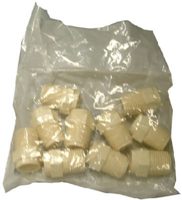 NIBCO T00061J CPVC PRESSURE MIP ADAPTER, HOT OR COLD, 