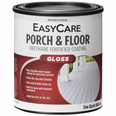 TRUE VALUE MFG COMPANY UGF3-QT PORCH & FLOOR COATING, LIGHT GRAY, INTER