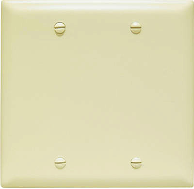 PASS & SEYMOUR TP23ICC12 IVORY BLANK NYLON WALL PLATE