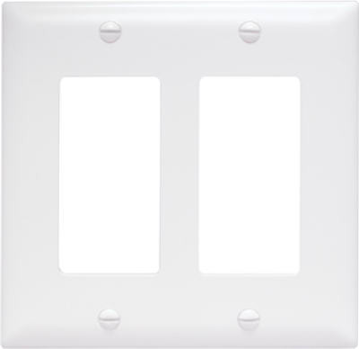 PASS & SEYMOUR TP262WCC30 WHITE DECORATOR NYLON WALL PLATE