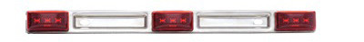 URIAH PRODUCTS UL169301 LED IDENTIFICATION LIGHT BAR, RED
