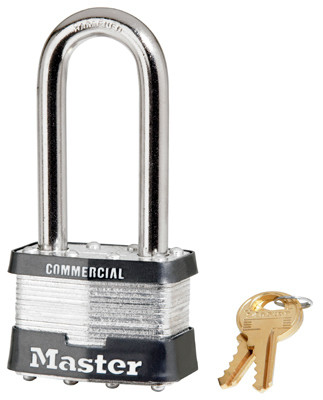 MASTER LOCK 5KALJ-A214 2-IN. KEYED-ALIKE LAMINATED PADLOCK, 2.5