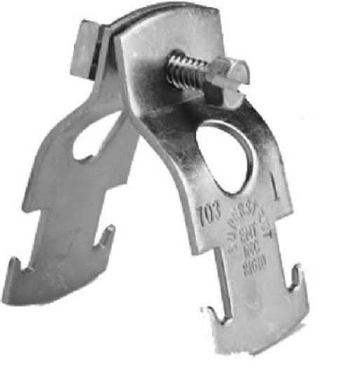 ABB INSTALLATION PRODUCTS Z703 2-25 UNIVERSAL PIPE CLAMP, 2-IN.