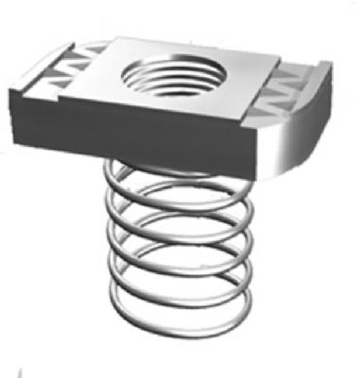 ABB INSTALLATION PRODUCTS ZA1001/2EG-10 SPRING NUTS, 1/2-IN., 5-PK.