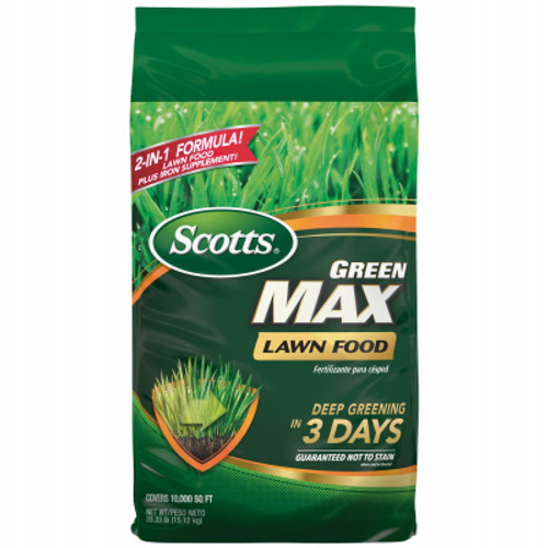 THE SCOTTS MIRACLE-GRO 44611A GREEN MAX LAWN FOOD, 10,000-SQ. FT. COVE THE SCOTTS MIRACLE-GRO 44611A GREEN MAX LAWN FOOD, 10,000-SQ. FT. COVE