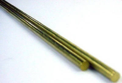 K S PRECISION METALS 8158 SOLID BRASS RODS, 12-IN., 3-CT.