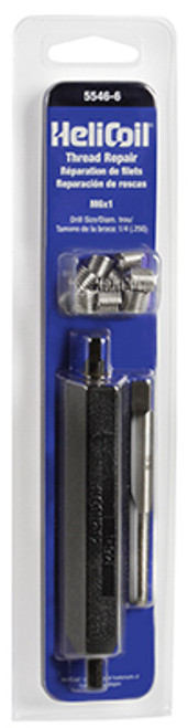 HELICOIL 5546-6 THREAD REPAIR KIT, 6 X 1 METRIC