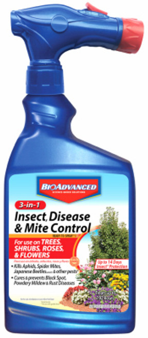 SBM LIFE SCIENCE CORP 708287A BIOADVANCED 3-IN-1 INSECT, DISEASE & MIT