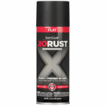 TRUE VALUE MFG COMPANY XOP19-AER ANTI-RUST ENAMEL PAINT & PRIMER, BLACK F