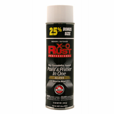 TRUE VALUE MFG COMPANY XOP1-15OZ AER PAINT / PRIMER IN ONE, GLOSS WHITE, 15-O