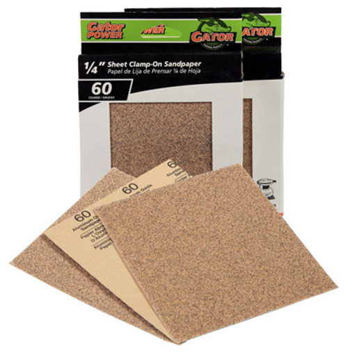 ALI INDUSTRIES 5133 SANDING SHEETS, ALUMINUM OXIDE, 60-GRIT,