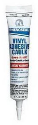 DAP PRODUCTS INC 07026 PHENOSEAL VINYL CAULK, WHITE, 6-OZ.