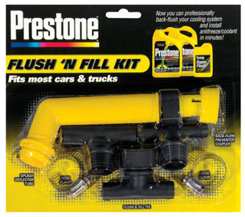 PRESTONE AF-KIT/2 FLUSH 'N FILL RADIATOR CLEANER KIT PRESTONE AF-KIT/2 FLUSH 'N FILL RADIATOR CLEANER KIT