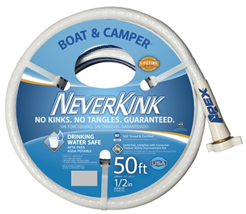 TEKNOR APEX CO. 7612-50 BOAT & CAMPER NEVERKINK HOSE, DRINKING W