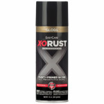 TRUE VALUE MFG COMPANY XOP2-AER ANTI-RUST ENAMEL PAINT & PRIMER, BLACK G