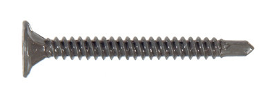HILLMAN GROUP 41877 CEMENT BOARD SCREWS, SELF-DRILLING, #8 X