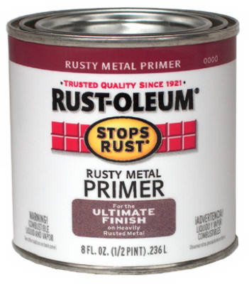 RUST-OLEUM 7769-730 1/2-PINT FLAT RUSTY METAL PRIMER