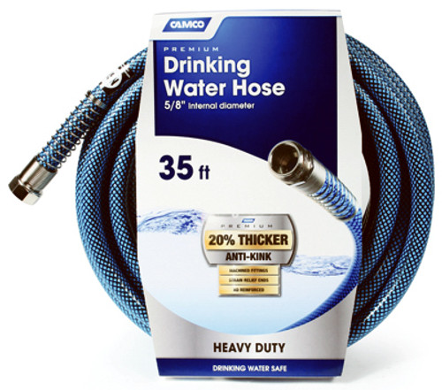 CAMCO MFG INC 22843 PREMIUM DRINKING WATER HOSE, 5/8-IN. X 3
