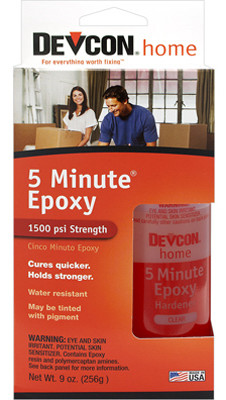ITW GLOBAL BRANDS 20945 5-MINUTE FAST-DRYING EPOXY, 9-OZ.